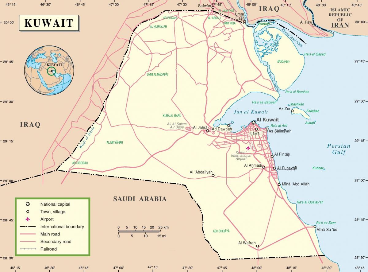 الكويت خريطة الطريق